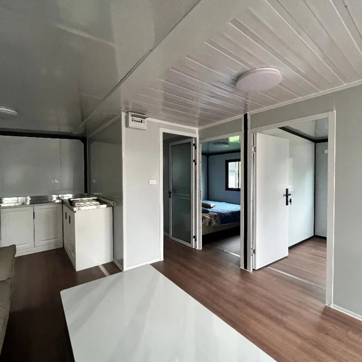 20FT 40FT Expandable Folding Container House Prefab Housed Portable Steel Prefabricated Modular House