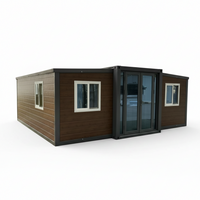 Prefabricated Container House Built for Multi-Use, Steel Frame, Modular Design, Fast Setup, 5-10 Year Life
